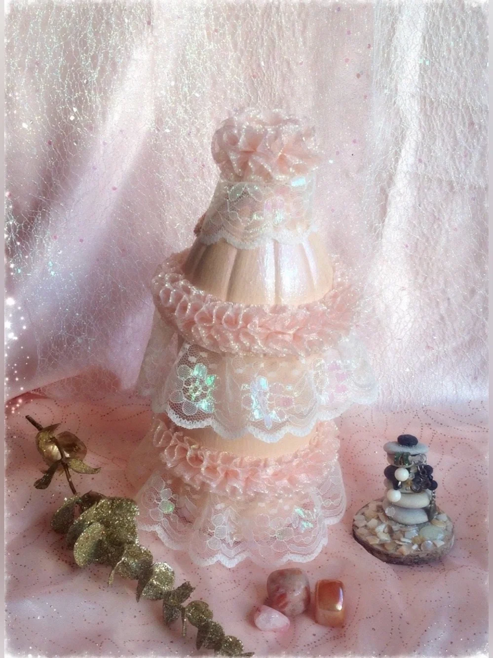 Hand Crafted Celestial Fairy Gypsy Bottle
